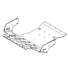 Aluminium Front Skid Plate, MAER, Mercedes-Benz Sprinter 2006 - 2019 - EDK.ro