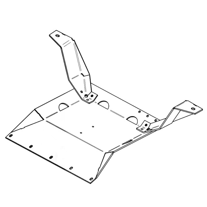 Placă de Protecție pentru Cutia de Transfer din Aluminiu, MAER, Mercedes-Benz Sprinter 2006 - 2019 - EDK.ro