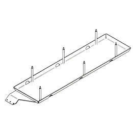 Aluminium Fuel Tank Skid Plate Heavy Duty, MAER, Mercedes-Benz Sprinter 2006 - 2019 - EDK.ro