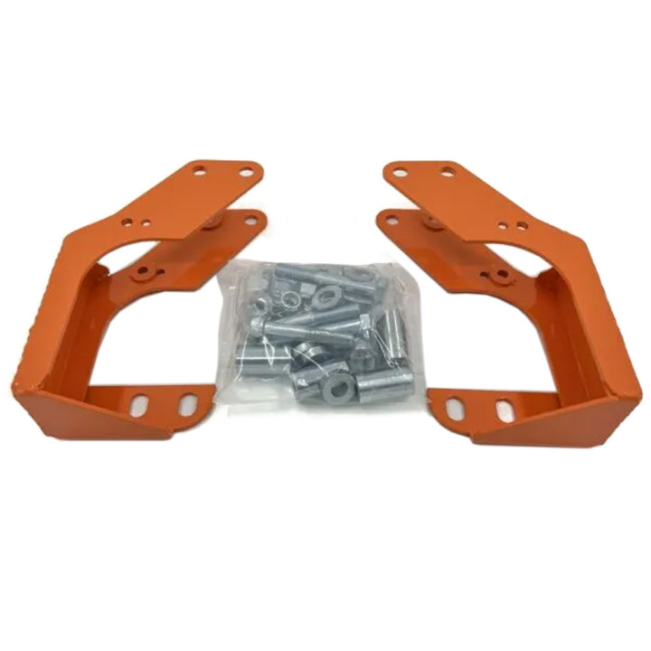 Double Shear Bracket for Rear Shocks Orange V2, Agile Offroad, Mercedes-Benz Sprinter 2006 - Present - EDK.ro