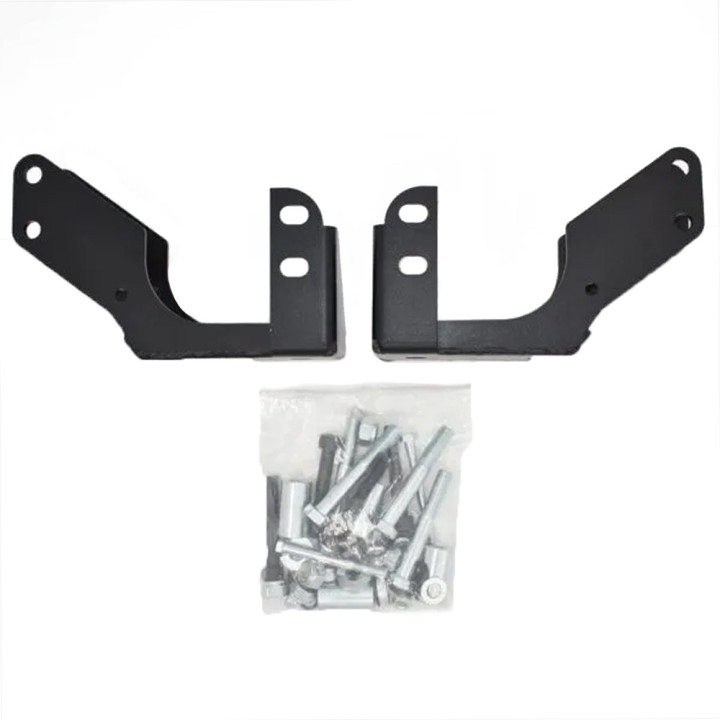 Double Shear Brackets for Rear Shocks Black V2, Agile Offroad, Mercedes-Benz Sprinter 2006 - Present - EDK.ro