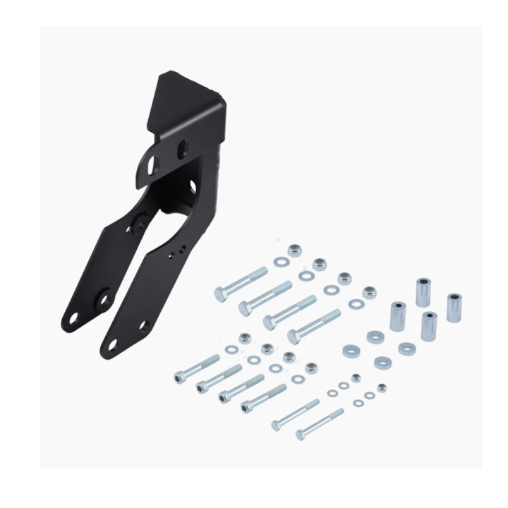 Suporturi Duble de Forfecare pentru Amortizoare Spate Negre V2, Agile Offroad, Mercedes-Benz Sprinter 2006 - Prezent - EDK.ro