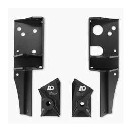 Auxiliary Front Shock Mount Kit, Agile Offroad, Mercedes-Benz Sprinter 2006 - Present - EDK.ro