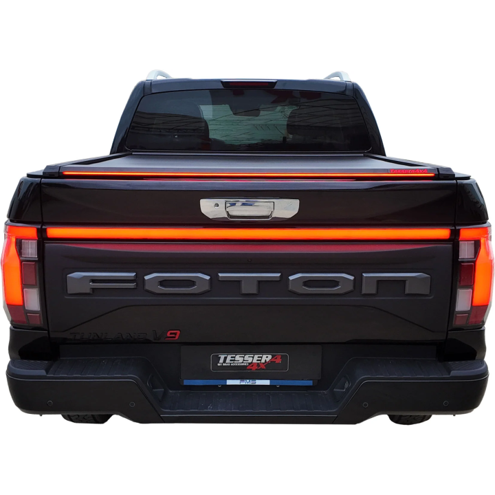 Electronically Assisted Roll Top Tonneau Bed Cover, Tessera 4x4 Roll+, Foton Tunland V9 2024 - Present - EDK.ro