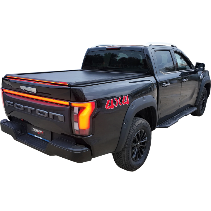 Electronically Assisted Roll Top Tonneau Bed Cover, Tessera 4x4 Roll+, Foton Tunland V9 2024 - Present - EDK.ro