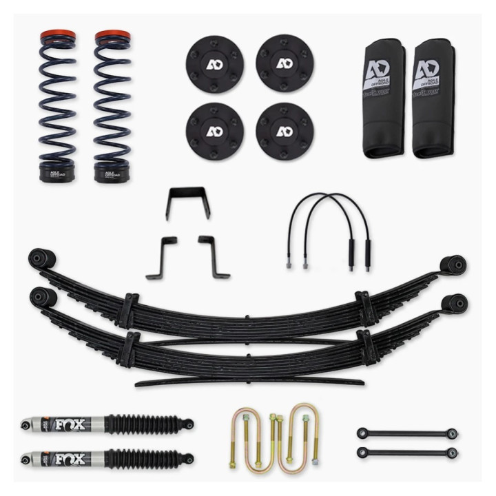 Suspension RIP Standard Kit, Agile Offroad 2WD Lift 2 Inch, Mercedes-Benz Sprinter 2006 - Present - EDK.ro