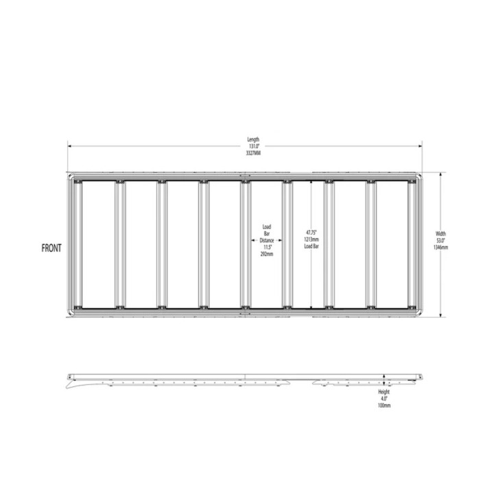 Bară de Plafon, Leitner Designs ACS, Mercedes-Benz Sprinter 2006 - Prezent - EDK.ro