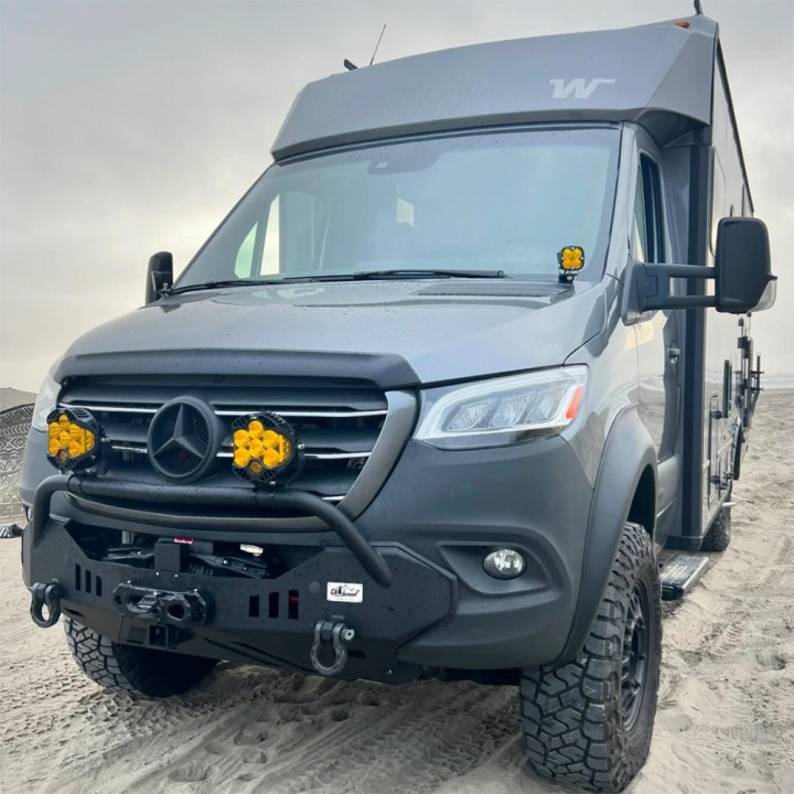 Eleron / Scut Protector Capotă, Agile Offroad Aero, Mercedes-Benz Sprinter 2018 - Prezent - EDK.ro