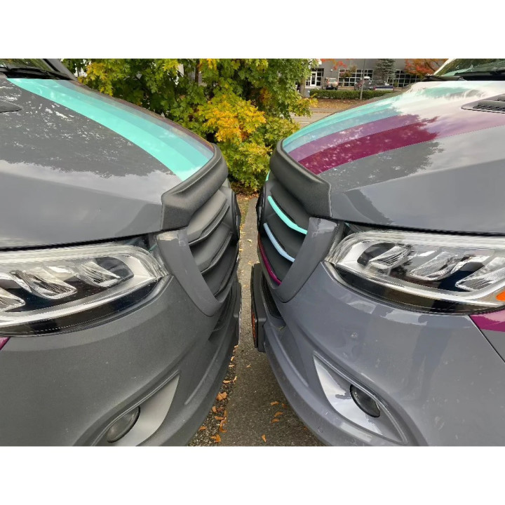 Hood Spoiler / Shield Protector, Agile Offroad Aero, Mercedes-Benz Sprinter 2018 - Present - EDK.ro