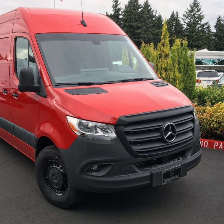 Hood Spoiler / Shield Protector, Agile Offroad Aero, Mercedes-Benz Sprinter 2018 - Present - EDK.ro