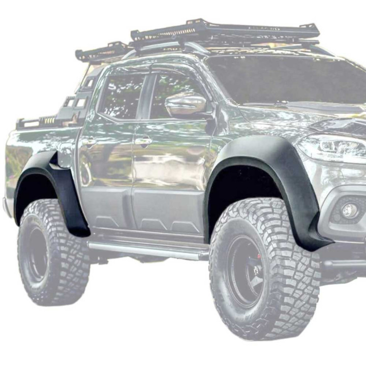Fender Flares, OFD Big Boy, Mercedes-Benz X-Class 2017 - 2020 - EDK.ro