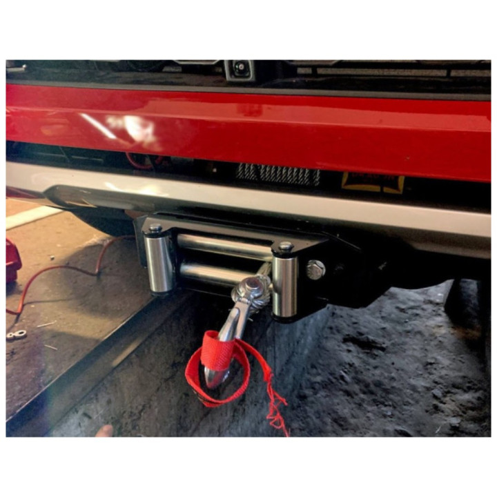 Placă de Montare Ascunsă pentru Troliu, MorE 4x4, Mitsubishi L200 2015 - 2019 - EDK.ro