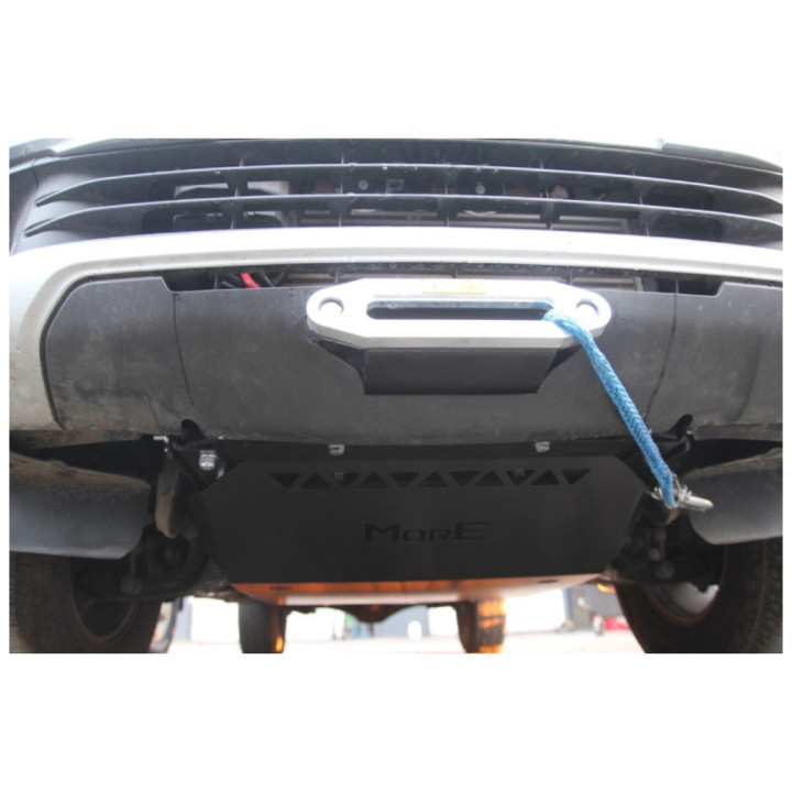 Placă de Montare Ascunsă pentru Troliu, MorE 4x4, Mitsubishi L200 2015 - 2019 - EDK.ro
