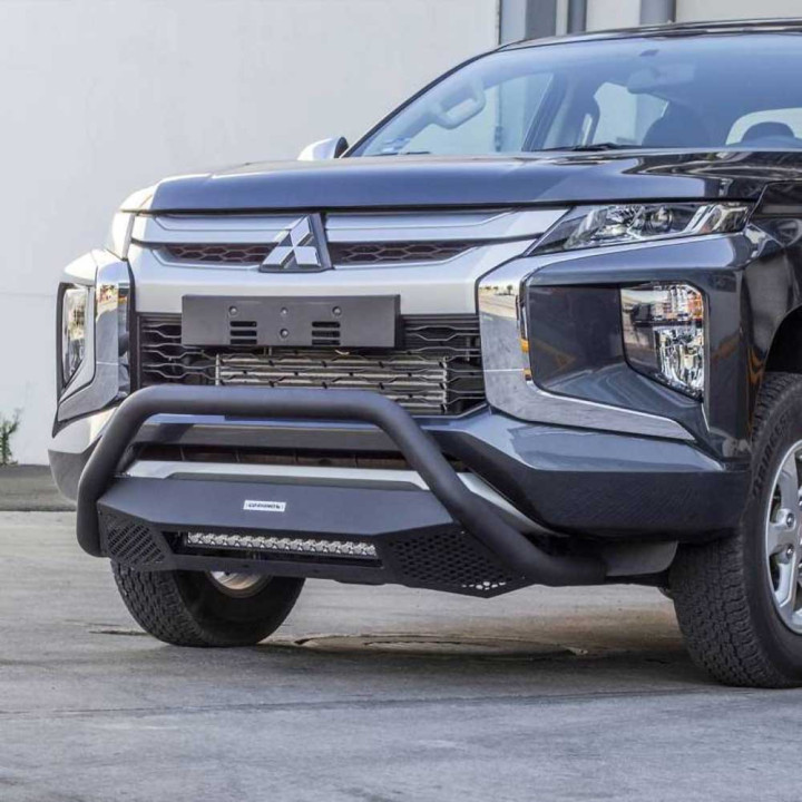 Bullbar Off-Road, Go Rhino RC4 cu Lumini LED, Mitsubishi L200 2015 - 2023 - EDK.ro