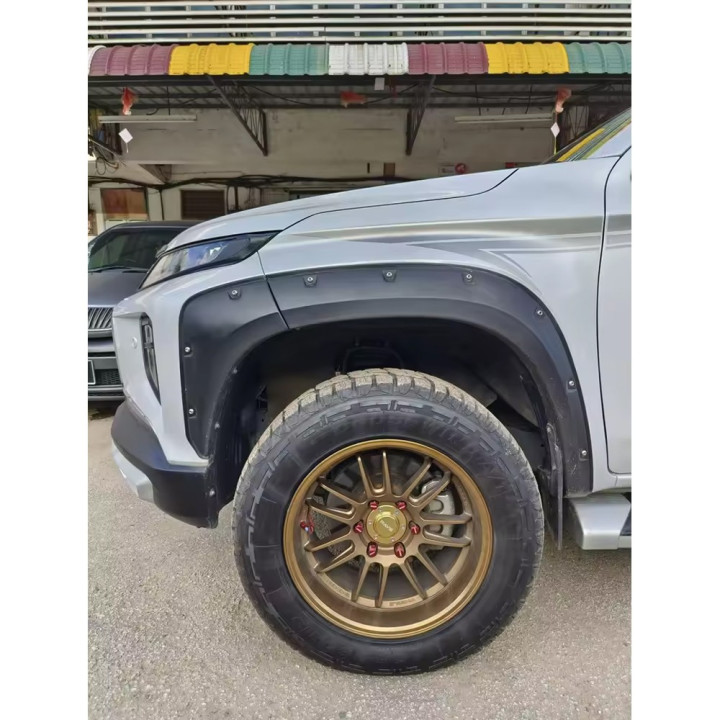 Fender Flares, OFD Pocket, Mitsubishi L200 2019 - 2023 - EDK.ro