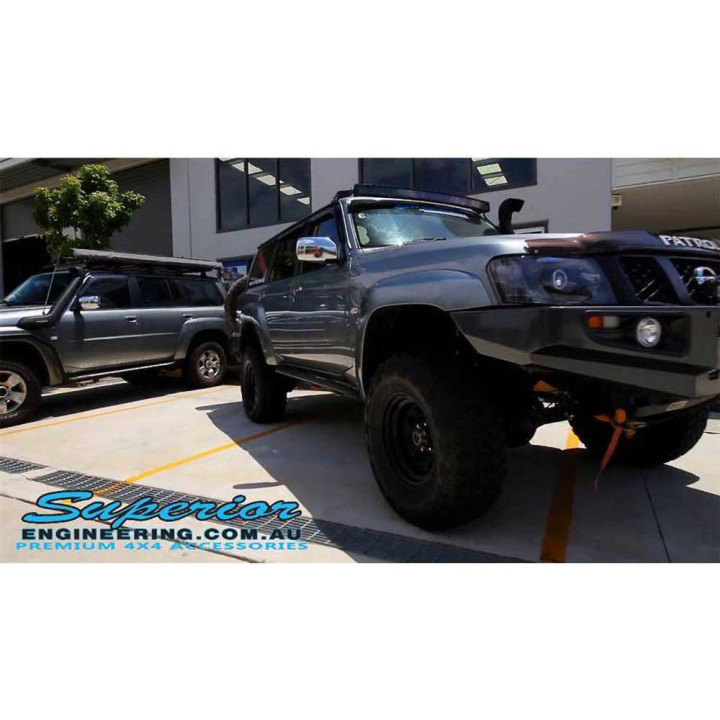 Suspension Lift Kit, Superior Engineering Lift 2 Inch, Mitsubishi Pajero 1999 - 2021 - EDK.ro