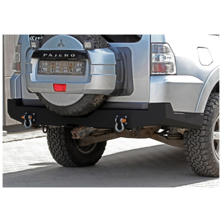 Rear Protection Bar, MorE 4x4, Mitsubishi Pajero 2006 - 2021 - EDK.ro