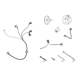 Cablaj Receptor cu Remorcă 7 PIN, Hak-System, Mitsubishi Pajero 2006 - 2021 - EDK.ro