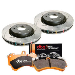 Rear Brake Kit, DBA T3 4000 Xtreme Performance, Mitsubishi Pajero 2006 - 2021 - EDK.ro