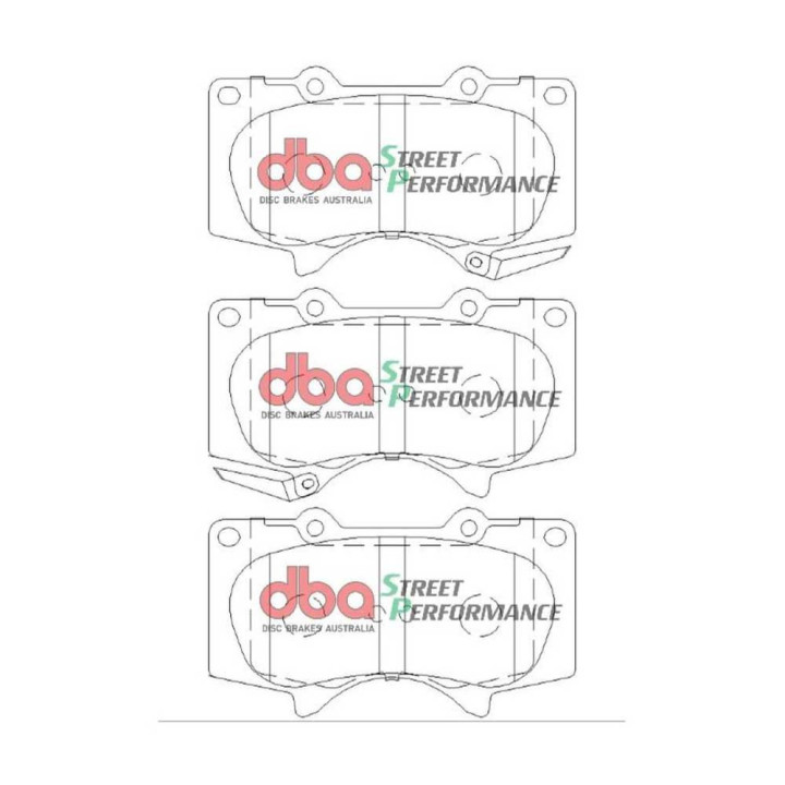 Front Brake Kit, DBA T2 Street Performance, Mitsubishi Pajero 2006 - 2021 - EDK.ro