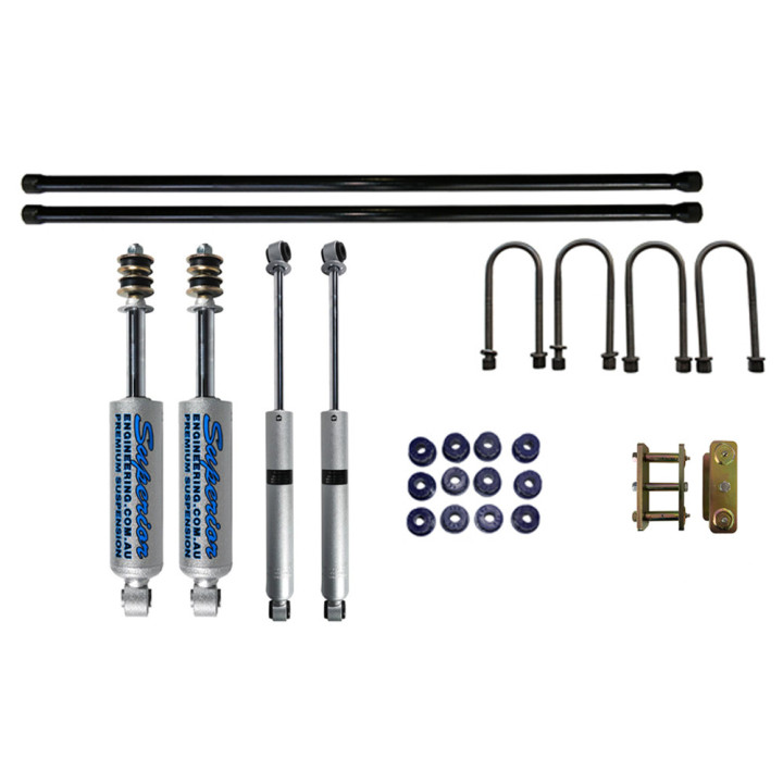 Kit Suspensie de Ridicare, Superior Engineering Lift 2 Inch, Nissan Navara 1997 - 2005 - EDK.ro