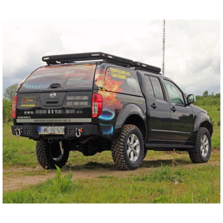 Bară de Protecție Spate, MorE 4x4, Nissan Navara 2005 - 2015 - EDK.ro