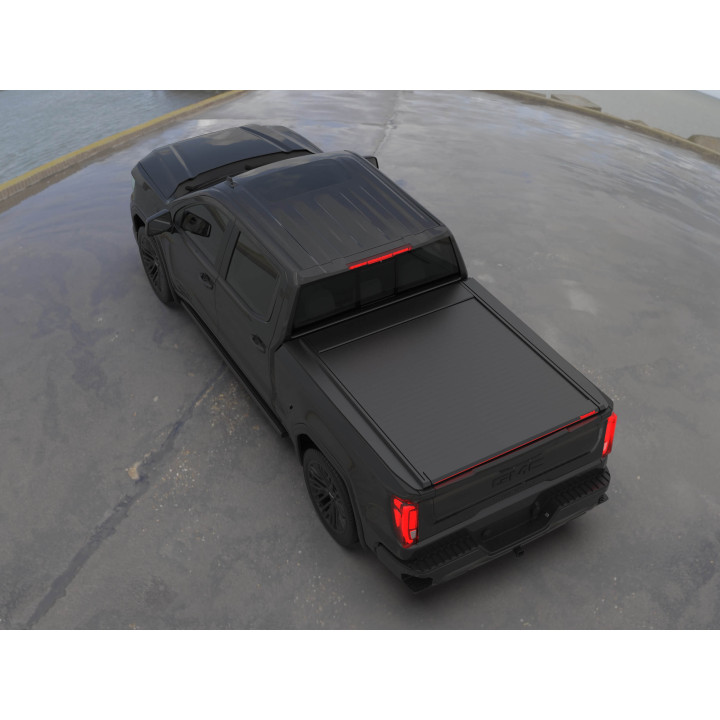 Electronically Assisted Roll Top Tonneau Bed Cover, Tessera 4x4 Roll+, GMC Sierra 1500 Bed Length 5.8 Feet 2019 - Present - EDK.