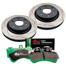 Front Brake Kit, DBA T2 Street Performance, Nissan Navara 2015 - 2022 - EDK.ro