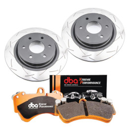 Front Brake Kit, DBA T3 4000 Xtreme Performance, Nissan Navara 2015 - 2022 - EDK.ro