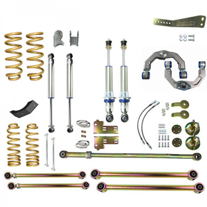 Suspension Lift Kit, Superior Engineering Lift 4 Inch, Nissan Navara 2015 - 2022 - EDK.ro