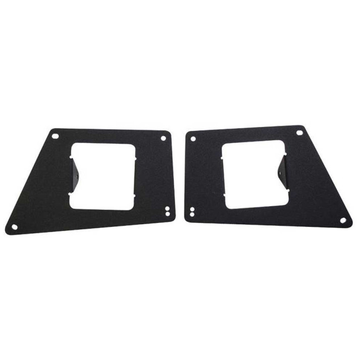 EC Approved LED Projector Integration Kit for Front Bumper, Go Rhino Light plates for front BR5 bumper Surface, Nissan Navara / 