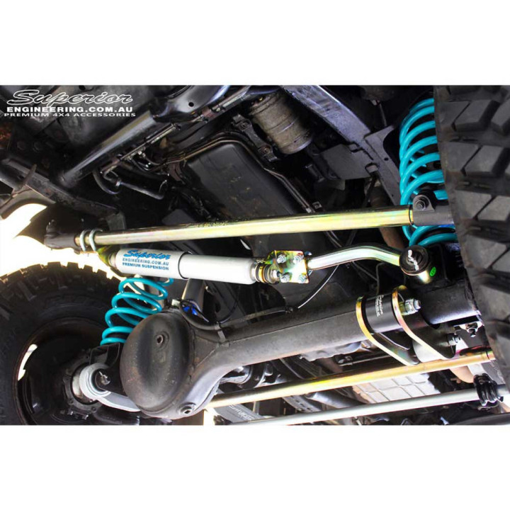 Bară de Șină Frontală Reglabilă, Superior Engineering Lift 0-6 Inch, Nissan Patrol 1988 - 1997 - EDK.ro
