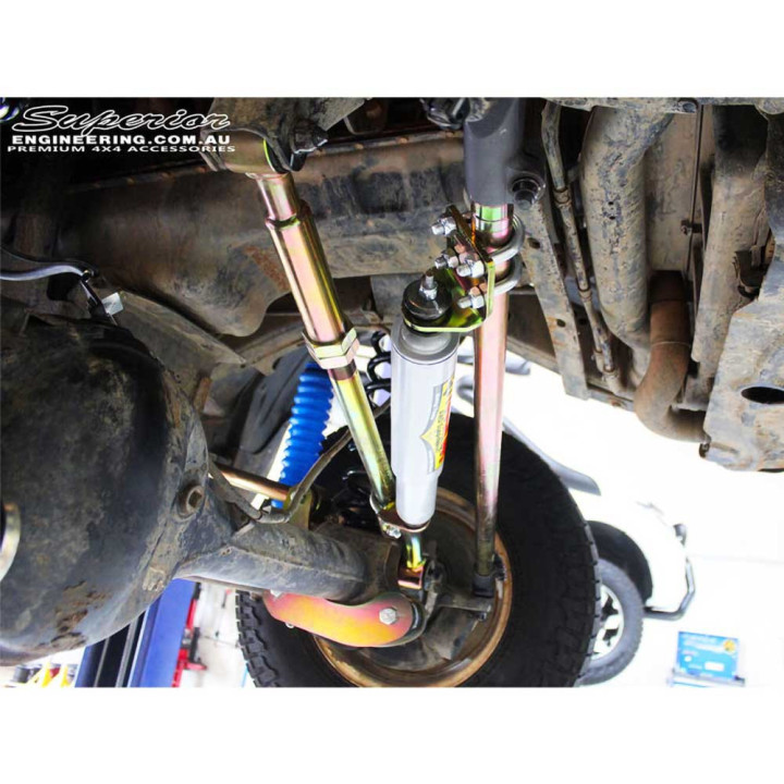 Bară de Șină Frontală Reglabilă, Superior Engineering Lift 0-6 Inch, Nissan Patrol 1988 - 1997 - EDK.ro