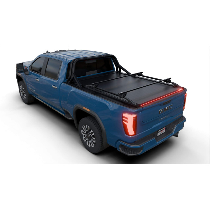 Electronically Assisted Roll Top Tonneau Bed Cover, Tessera 4x4 Roll+, GMC Sierra 2500 Bed Length 6.9 Feet 2020 - Present - EDK.
