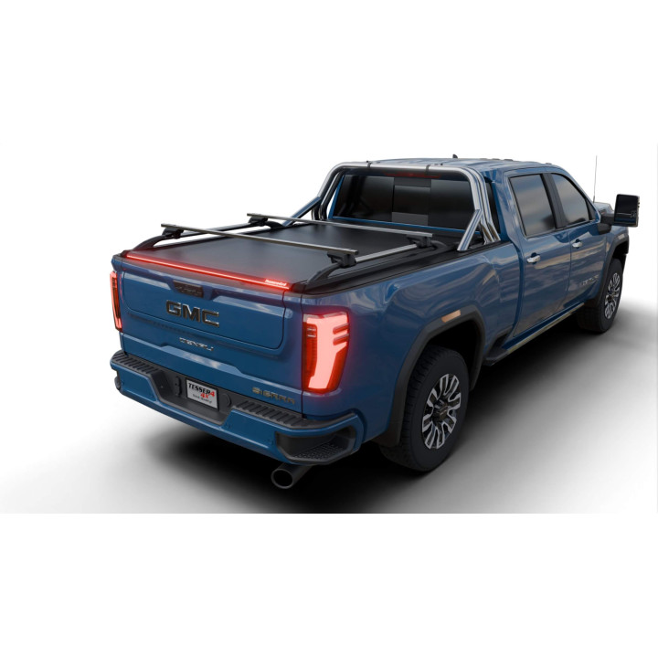 Electronically Assisted Roll Top Tonneau Bed Cover, Tessera 4x4 Roll+, GMC Sierra 2500 Bed Length 6.9 Feet 2020 - Present - EDK.