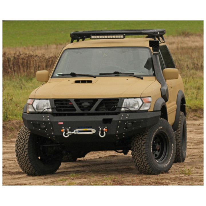 Off-Road Bullbar, MorE 4x4, Nissan Patrol 1997 - 2016 - EDK.ro