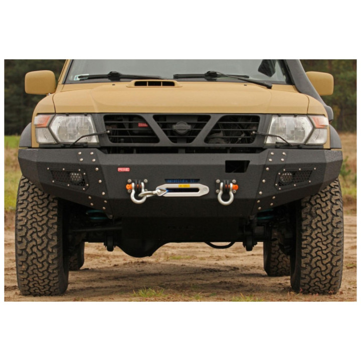 Off-Road Bullbar, MorE 4x4, Nissan Patrol 1997 - 2016 - EDK.ro