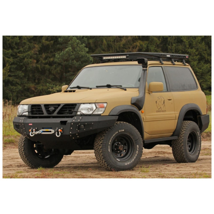 Off-Road Bullbar, MorE 4x4, Nissan Patrol 1997 - 2016 - EDK.ro