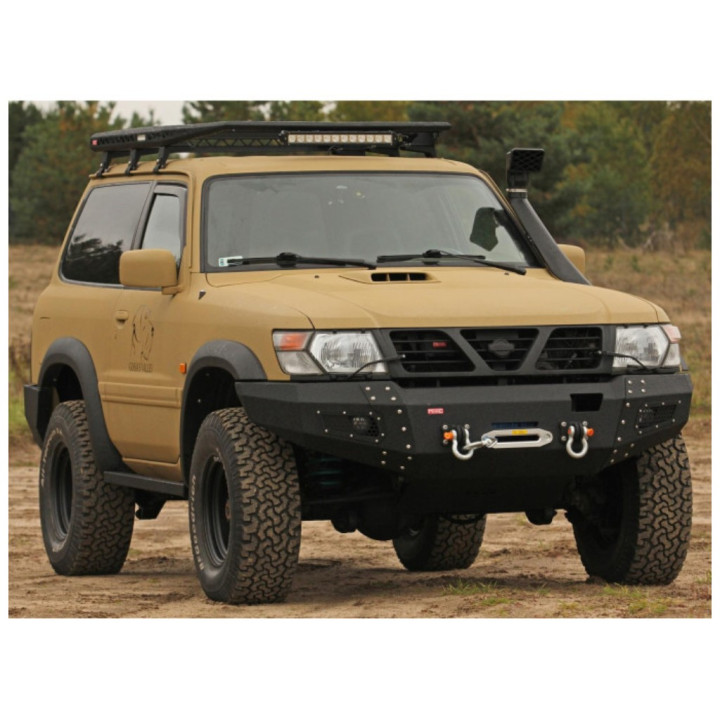 Off-Road Bullbar, MorE 4x4, Nissan Patrol 1997 - 2016 - EDK.ro