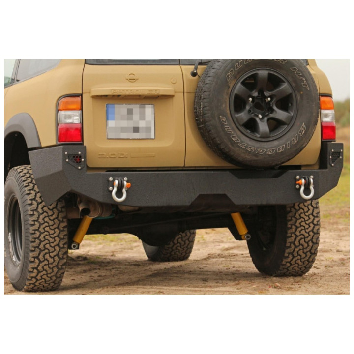 Rear Protection Bar, MorE 4x4, Nissan Patrol 1997 - 2016 - EDK.ro