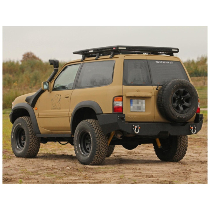 Rear Protection Bar, MorE 4x4, Nissan Patrol 1997 - 2016 - EDK.ro