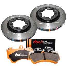 Front Brake Kit, DBA T3 4000 Xtreme Performance, Nissan Patrol 1997 - 2016 - EDK.ro