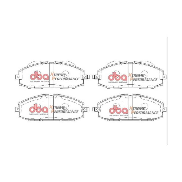 Front Brake Kit, DBA T3 4000 Xtreme Performance, Nissan Patrol 1997 - 2016 - EDK.ro