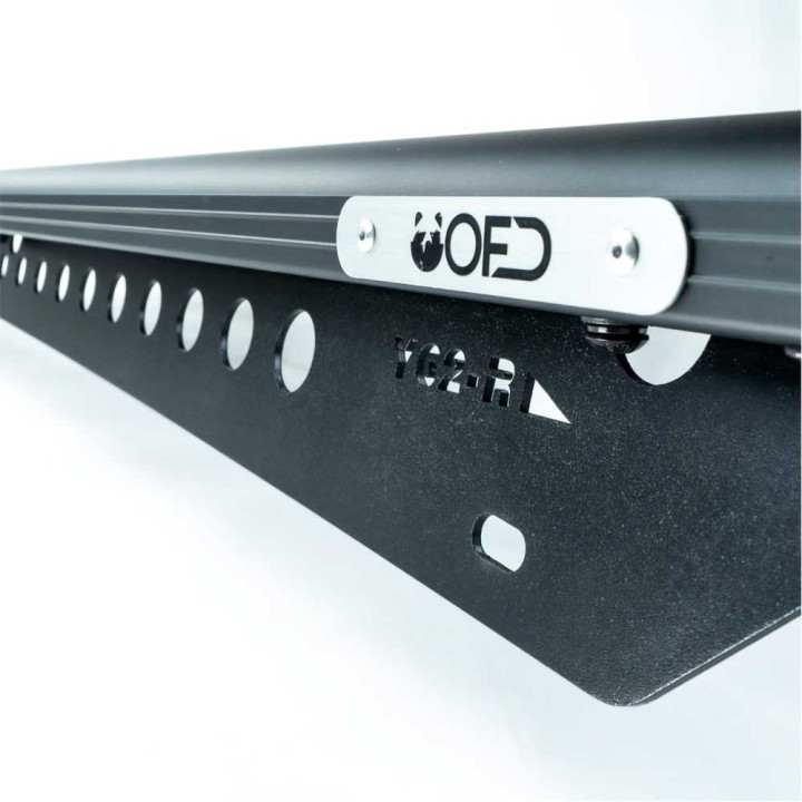 Roof Rack with Mounting Rails 220x142.5 cm, OFD, Nissan Patrol 2010 - 2024 - EDK.ro
