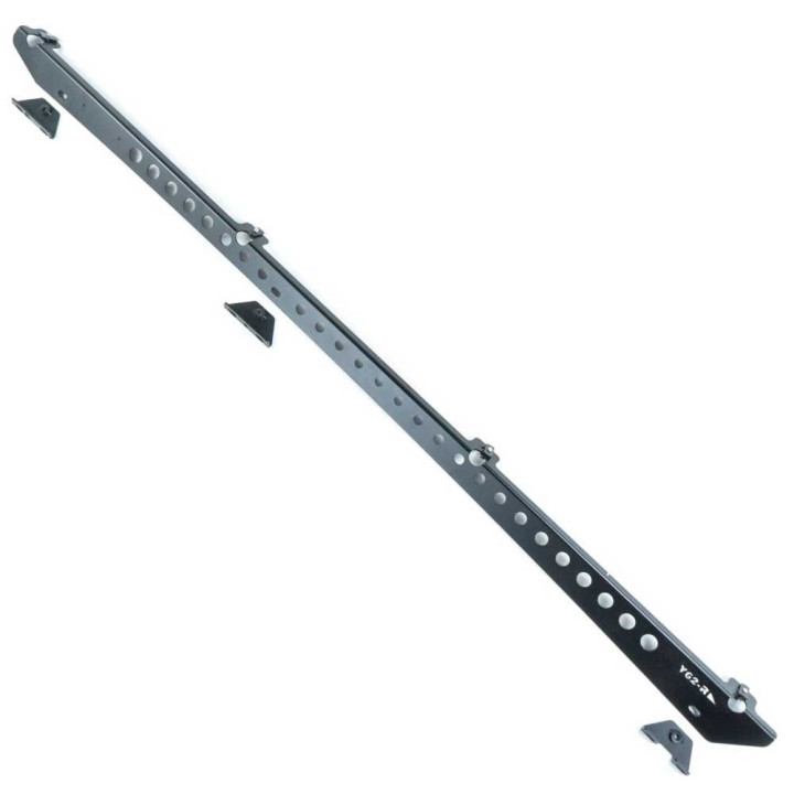 Roof Rack with Mounting Rails 220x142.5 cm, OFD, Nissan Patrol 2010 - 2024 - EDK.ro