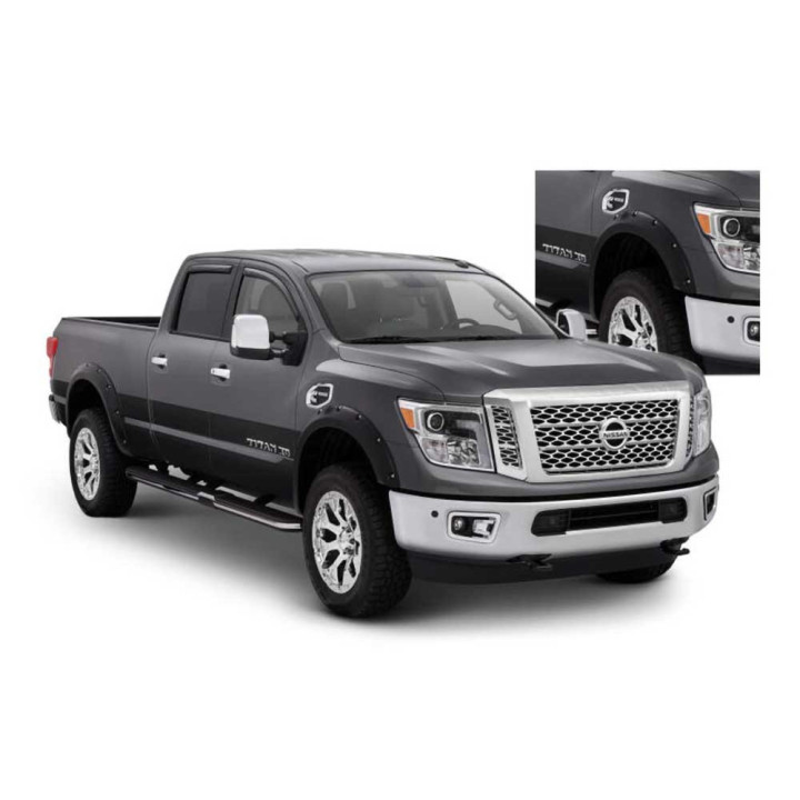 Extensii Aripi Față și Spate, Husky Liners Pocket Style fără Bedside Lockbox, Nissan Titan 2004 - 2015 - EDK.ro