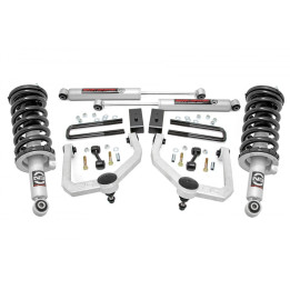 Lift Kit, Rough Country N3 Lift 3 Inch, Nissan Titan 2004 - Present - EDK.ro