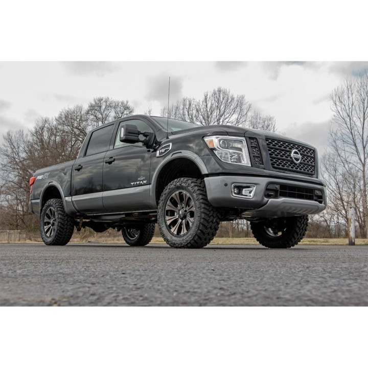 Lift Kit, Rough Country N3 Lift 3 Inch, Nissan Titan 2004 - Present - EDK.ro