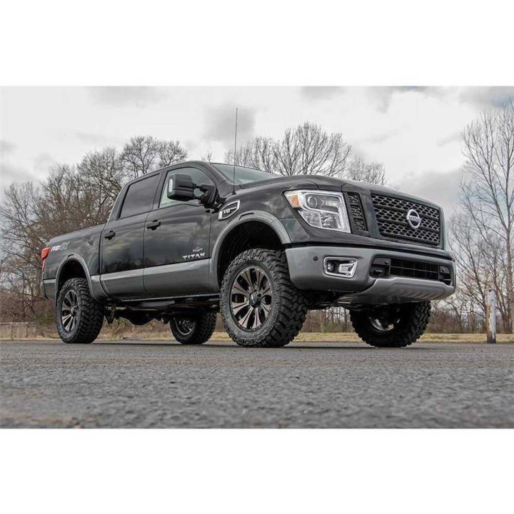 Kit Suspensie de Ridicare, Rough Country Lift 3 Inch, Nissan Titan 2004 - Prezent - EDK.ro