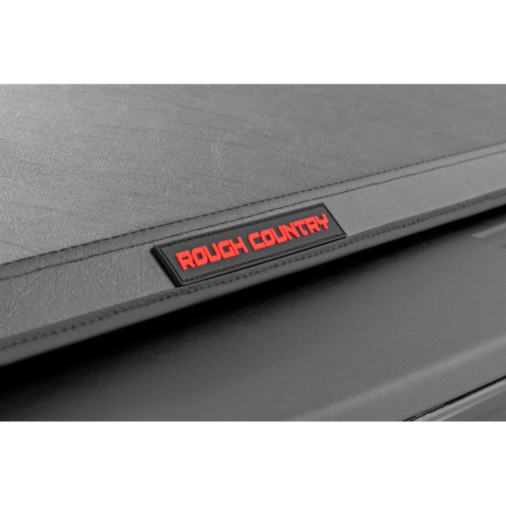 Soft Top Tonneau Bed Cover, Rough Country Tri-Fold, Chevrolet Colorado / GMC Canyon Bed Length 5.7 Feet 2014 - 2036 - EDK.ro